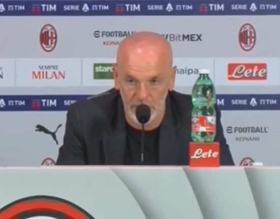 conferenza pioli