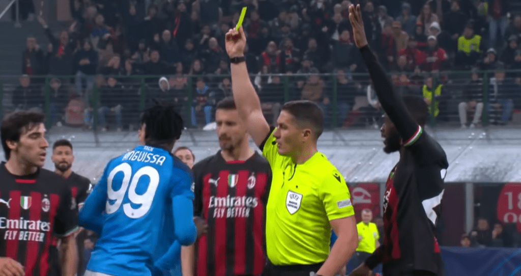 Milan-Napoli arbitro