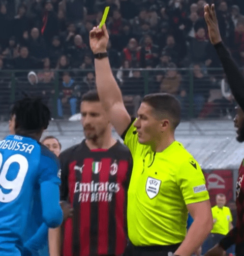Milan-Napoli arbitro