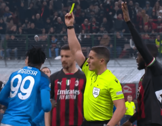 Milan-Napoli arbitro