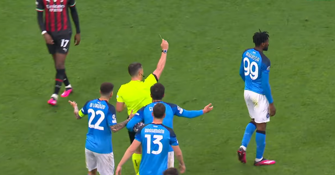 Milan-Napoli arbitro