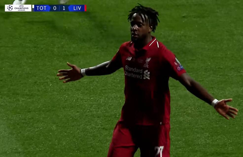Origi Finale di Champions League