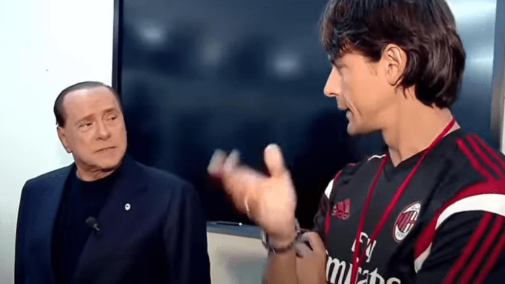 Inzaghi & Berlusconi