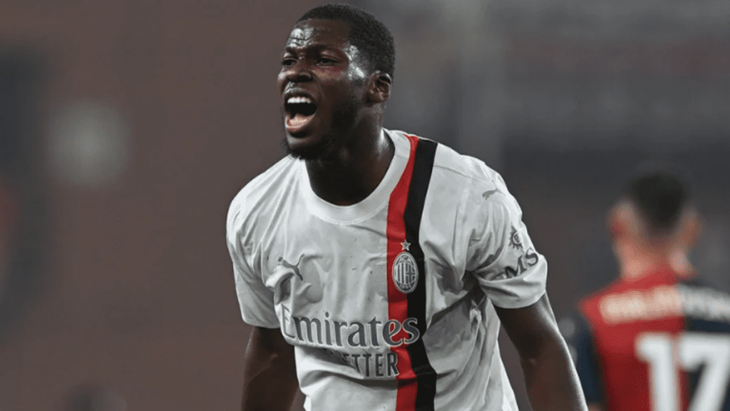 Musah - PHOTO CREDIT AC MILAN