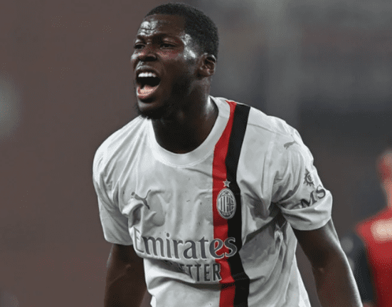 Musah - PHOTO CREDIT AC MILAN