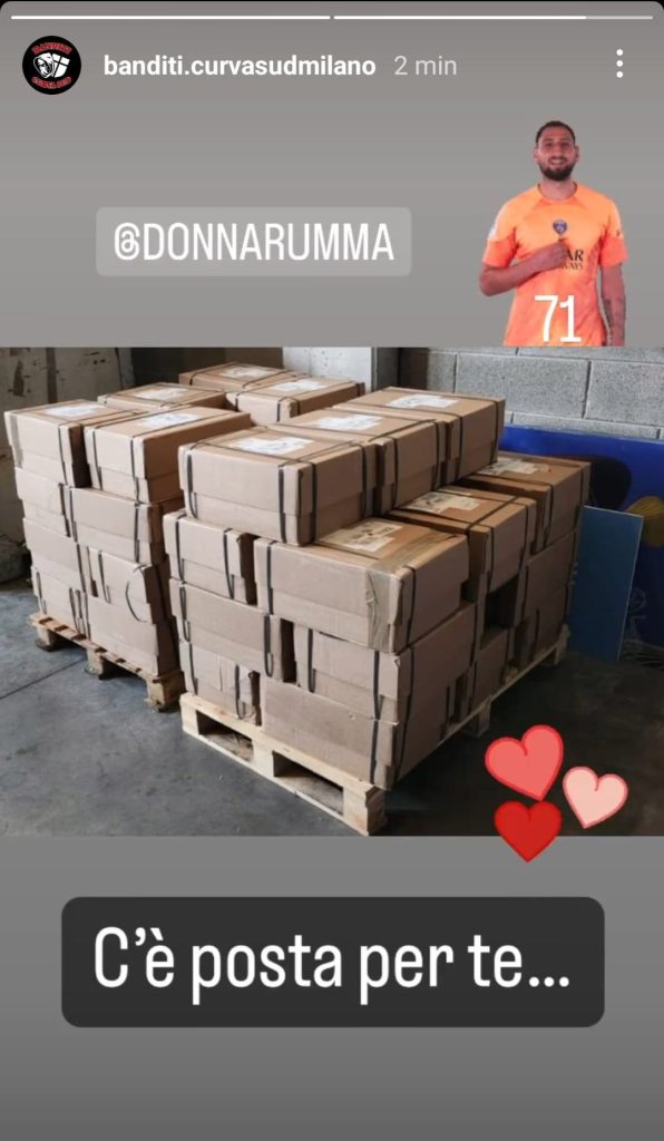 Coreografia Curva Sud - Donnarumma