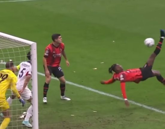 Milan - Psg Gol Leao