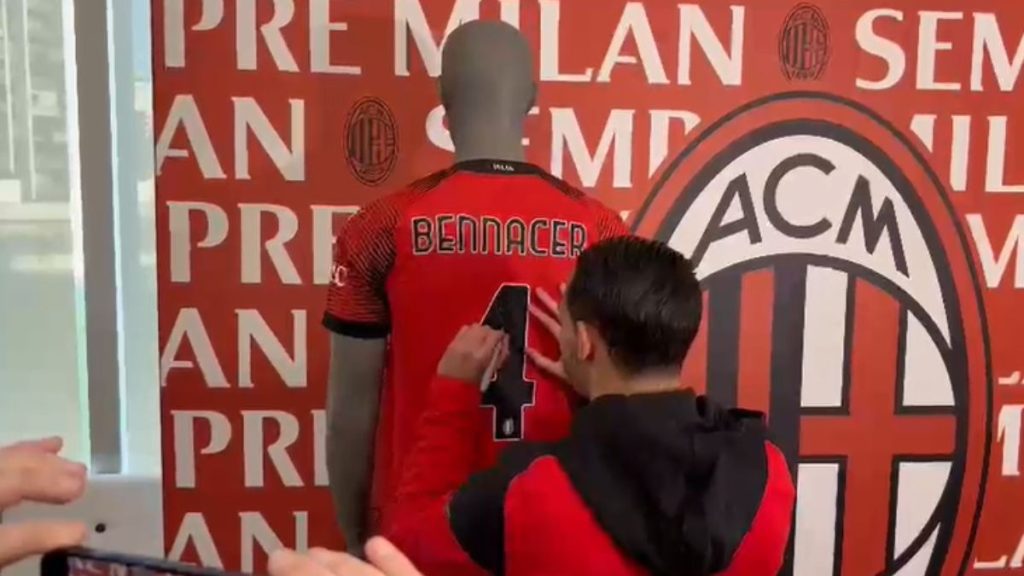 Bennacer durante Meet&Greet