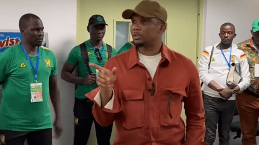 Eto'o nel ruolo di presidente Federcalcio Camerun - Inter