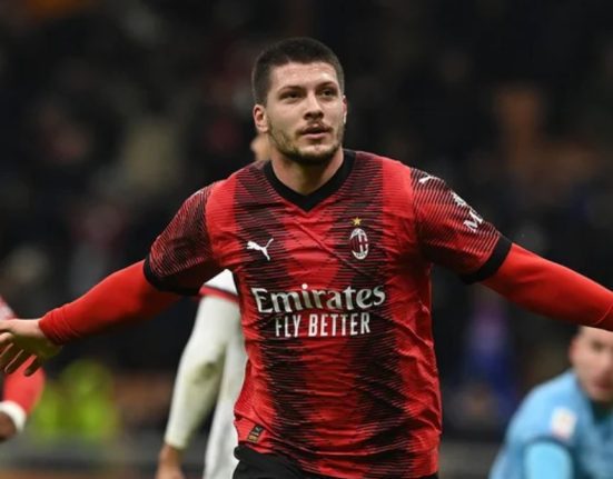 Luka Jovic - Photocredit acmilan.com