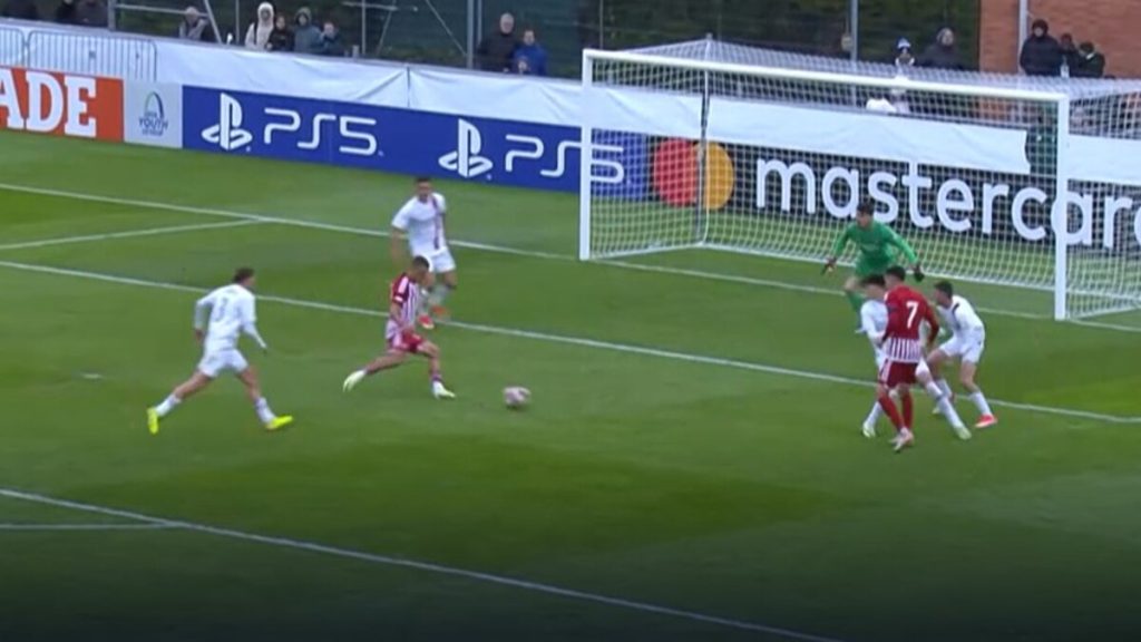 Koutsogoulas Olympiacos-Milan Youth League