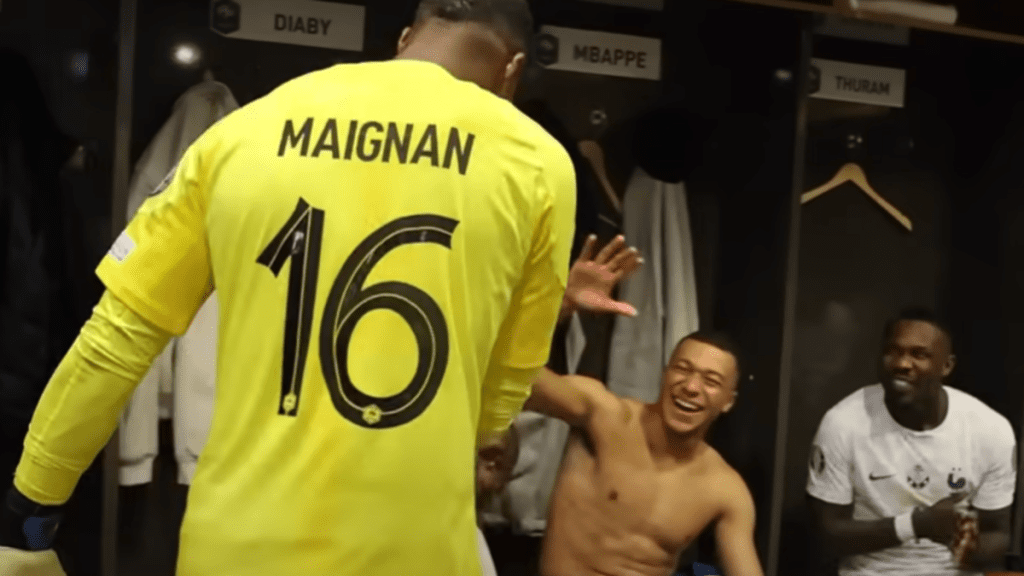 Mbapp&eacute; Maignan