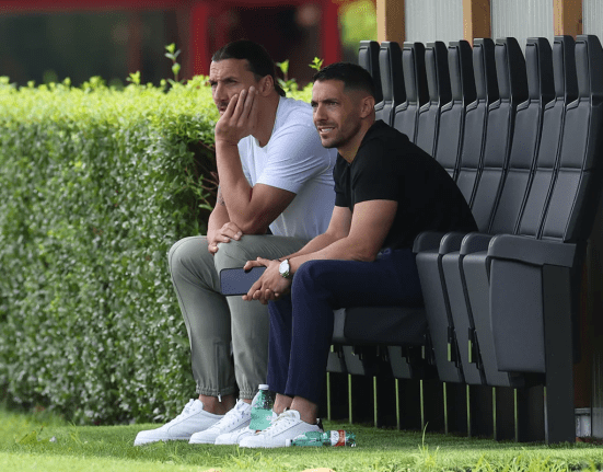 Ibrahimovic Moncada Photo Credit ACMilan