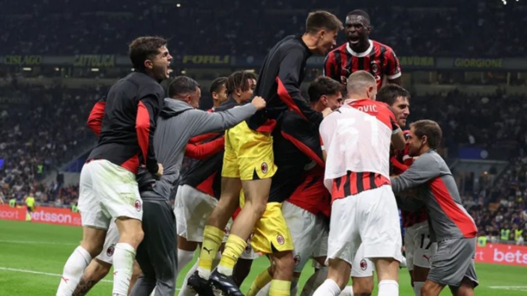 Esultanza Milan - Photocredit acmilan.com