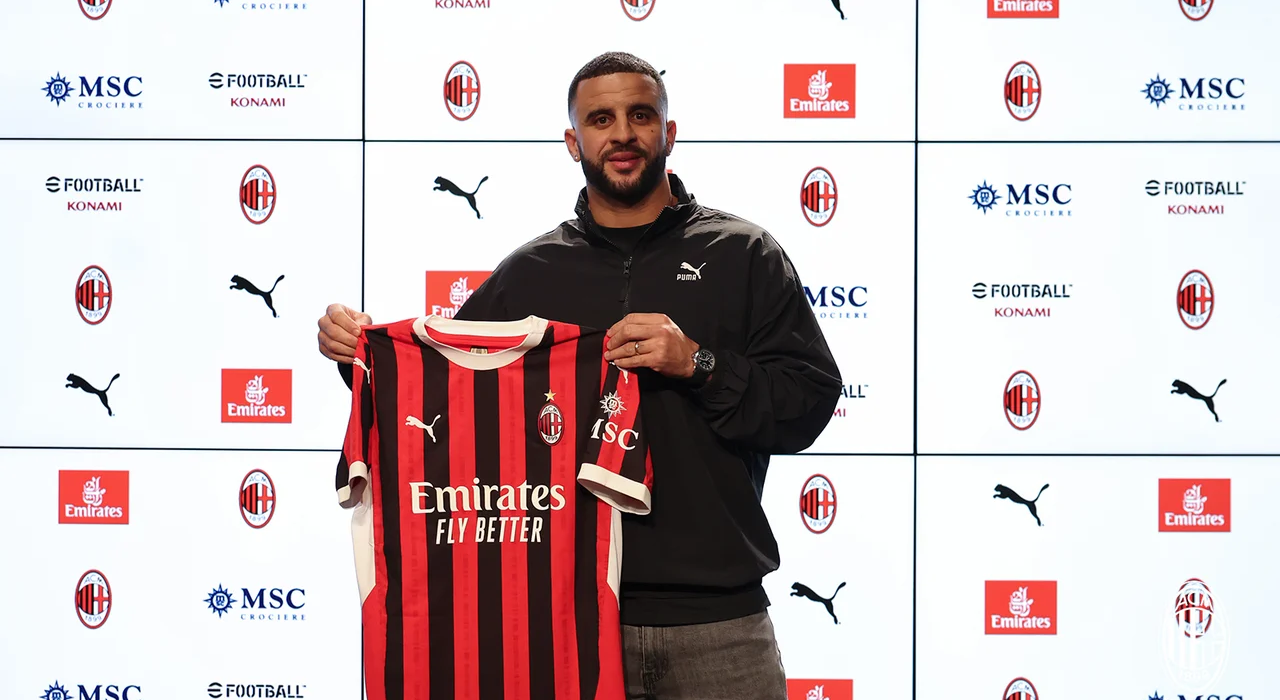 Kyle Walker - photocredit acmilan.com