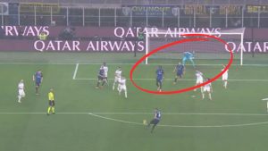 Fuorigioco Inter-Lazio